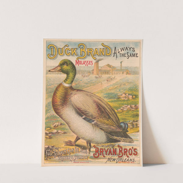Duck brand molasses. Bryan Bro’s New Orleans (1891) by Koeckert &amp; Walle