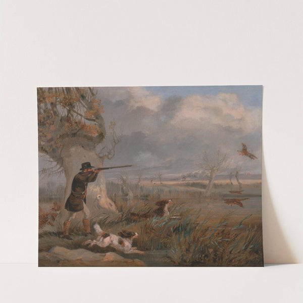 Duck Shooting (ca. 1825) by Henry Thomas Alken