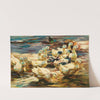 Ducks Getting Out of the Water by Alexander Koester