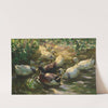 Ducks on a Pond by Alexander Koester