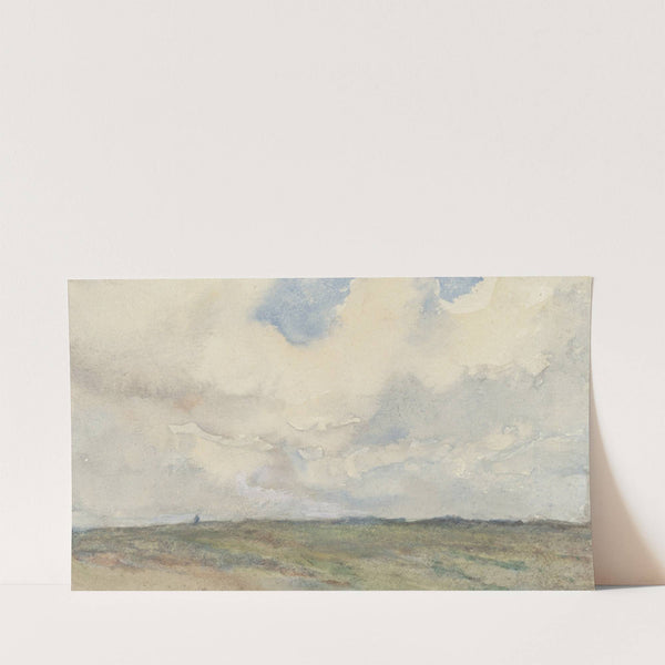 Duinlandschap bij storm (1872 - 1944) by Frans Smissaert
