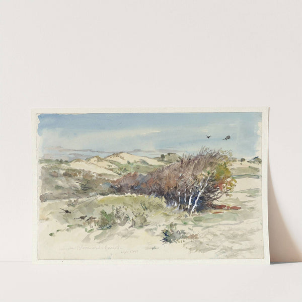 Duinlandschap tussen Bloemendaal en IJmuiden by Jan Hoynck van Papendrecht