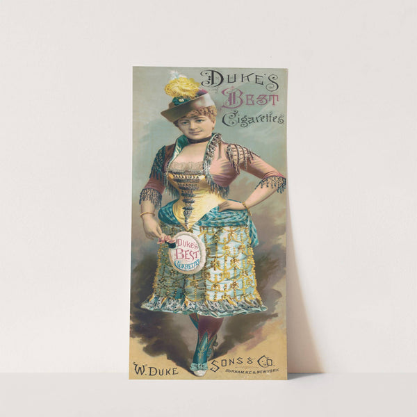 Duke&#039;s best cigarettes. W. Duke Sons &amp; Co., Durham, N.C &amp; New York by Trautmann, Bailey &amp; Blampey