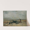 Dünen bei Treport by Rudolf Ribarz