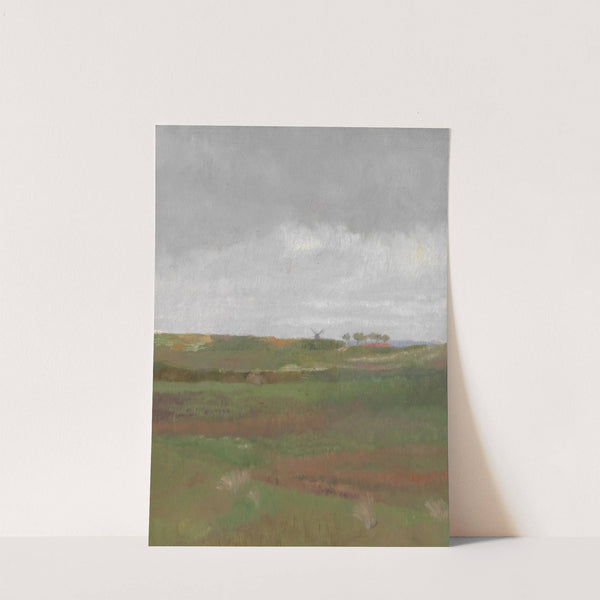 Dünenlandschaft am Abend by Emilie Mediz-Pelikan