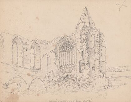 Dunfermline. The Ruined Refectory