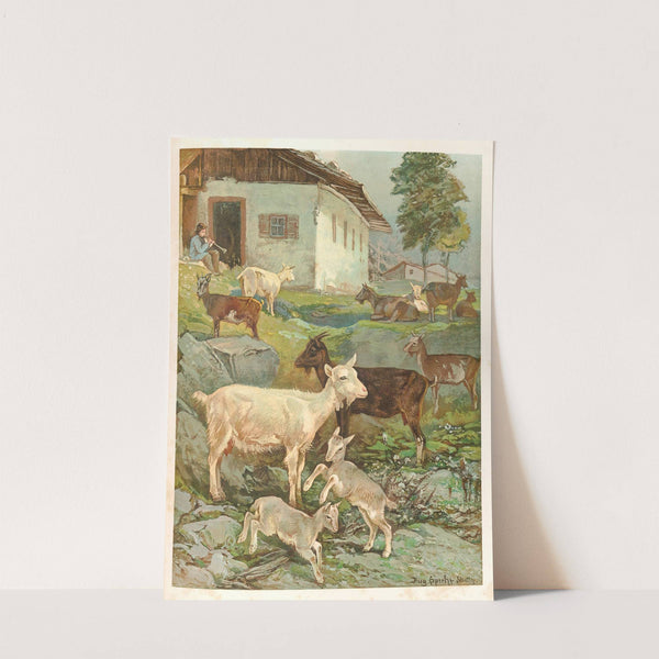Durch die Welt voller Wonne und Jugendlust! Pl.07 by Ludwig Friedrich Göbelbecker