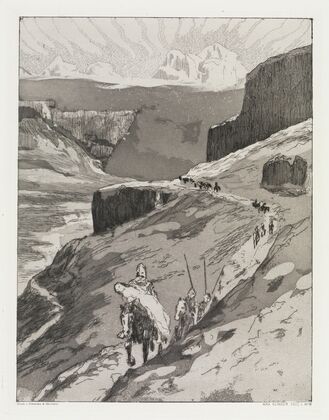 Durch Gebirge (Zelt, Opus XIV, 1. Teil, Nr. 19)