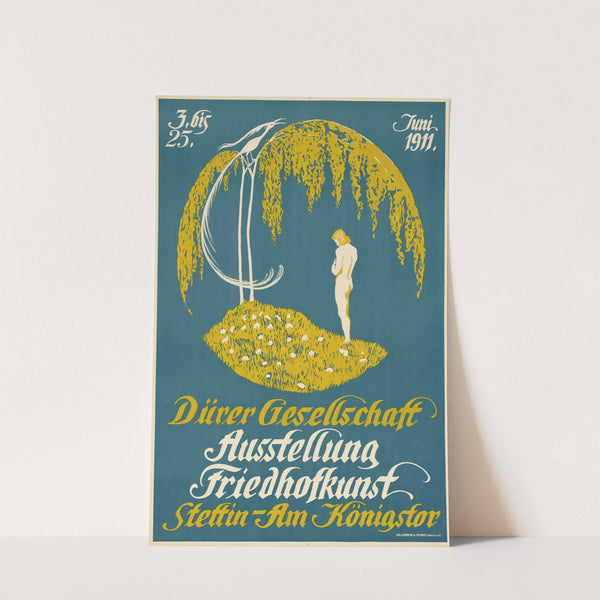 Dürer Gesellschaft Stettin. Ausstellung Friedhofskunst 1911 (1911) by Hollerbaum &amp; Schmidt