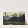 Dusk (1897) by Giovanni Giacometti