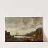 Dutch ship in an exotic port by Jan Abrahamsz Beerstraaten