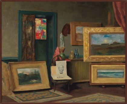 Dwight Tryon’s Studio