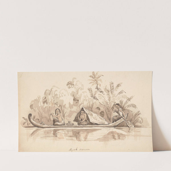 Dyak Women (1848) by Samuel Francis Marryat