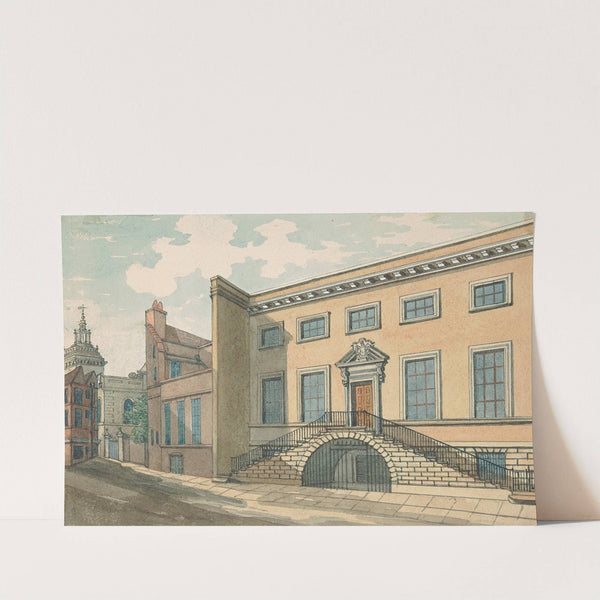 Dyer’s Hall (between 1794 and 1800) by Samuel Ireland