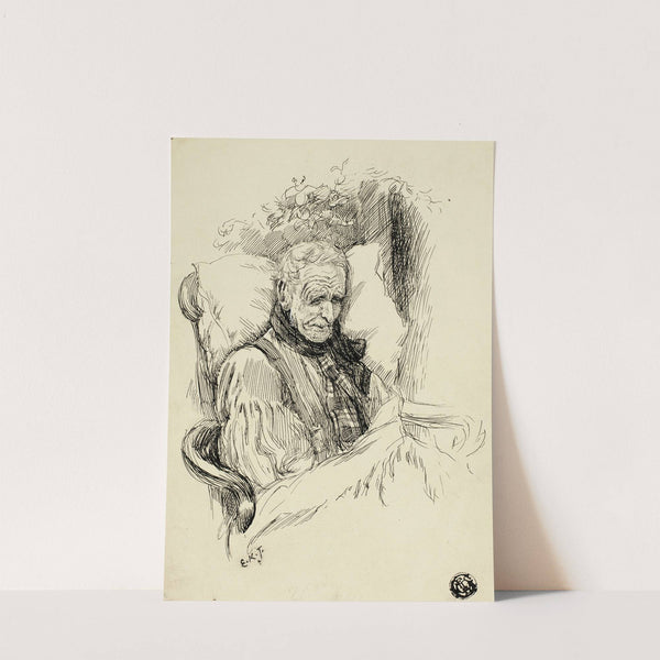 Dying Old Man by Edward Killingworth Johnson
