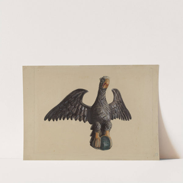 Eagle (c. 1937) by Mina Lowry