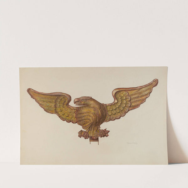 Eagle (c. 1941) by Mina Lowry