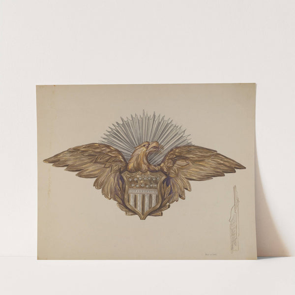 Eagle Emblem by Eva Wilson