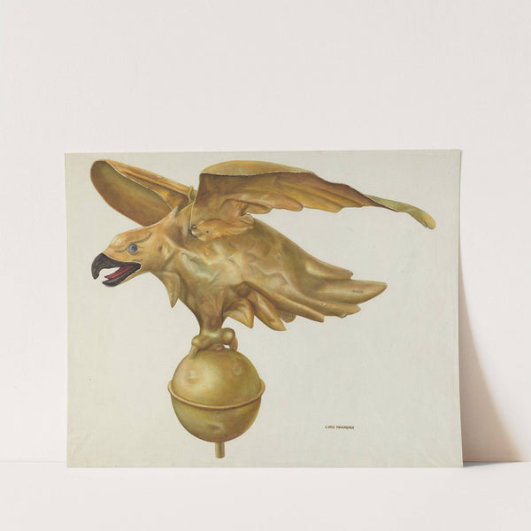 Eagle Weather Vane by Chris Makrenos