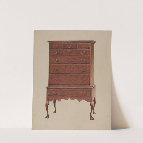 Early American highboy by Ralph Boyer
