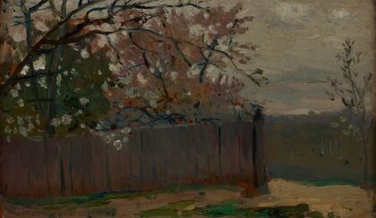 Early Spring at Ville d`Avray (1895)