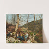 Early spring in the Vienna Woods (1861) by Ferdinand Georg Waldmüller