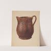 Earthenware Pitcher (c. 1940) by Mina Lowry