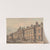 East India House by Thomas Hosmer Shepherd
