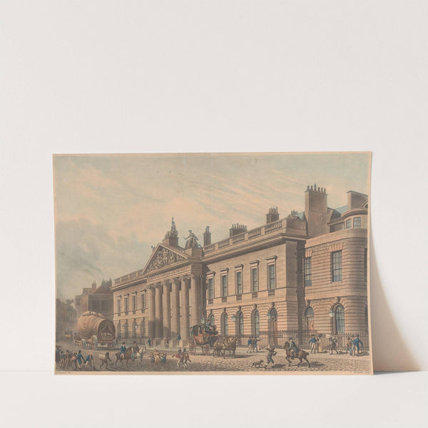 East India House by Thomas Hosmer Shepherd