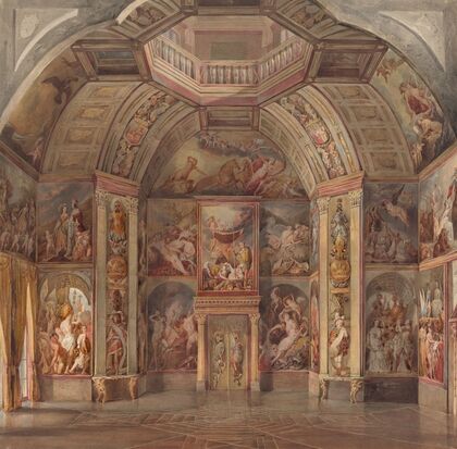 East Wall of the Oranjezaal, Huis ten Bosch, The Hague — size preview