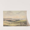 Eastbourne from Lord G; Cavendish&#039;s Seat in the Park by John Nixon