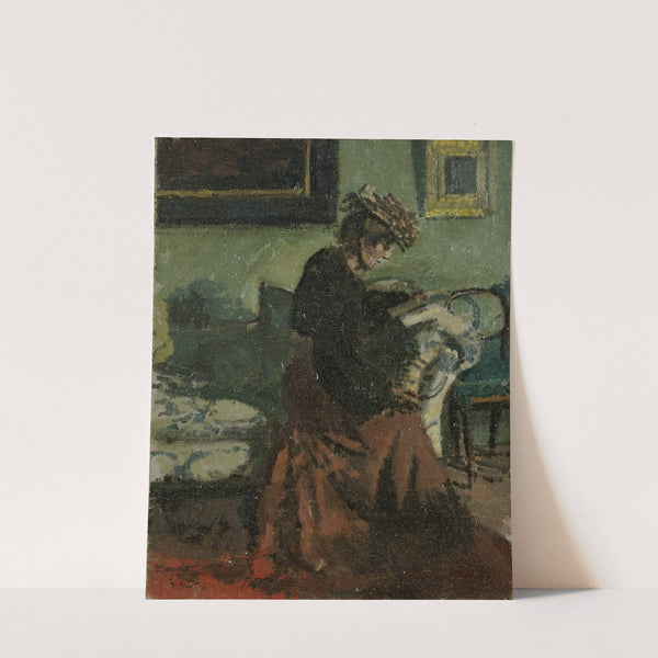 Easter Monday-Hélène Daurmont (1906) by Walter Richard Sickert