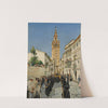 Easter Procession In Mateos Gago Street, Seville by Manuel García y Rodríguez