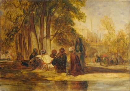 Eastern Figures Reposing (c. 1832 - c. 1833)