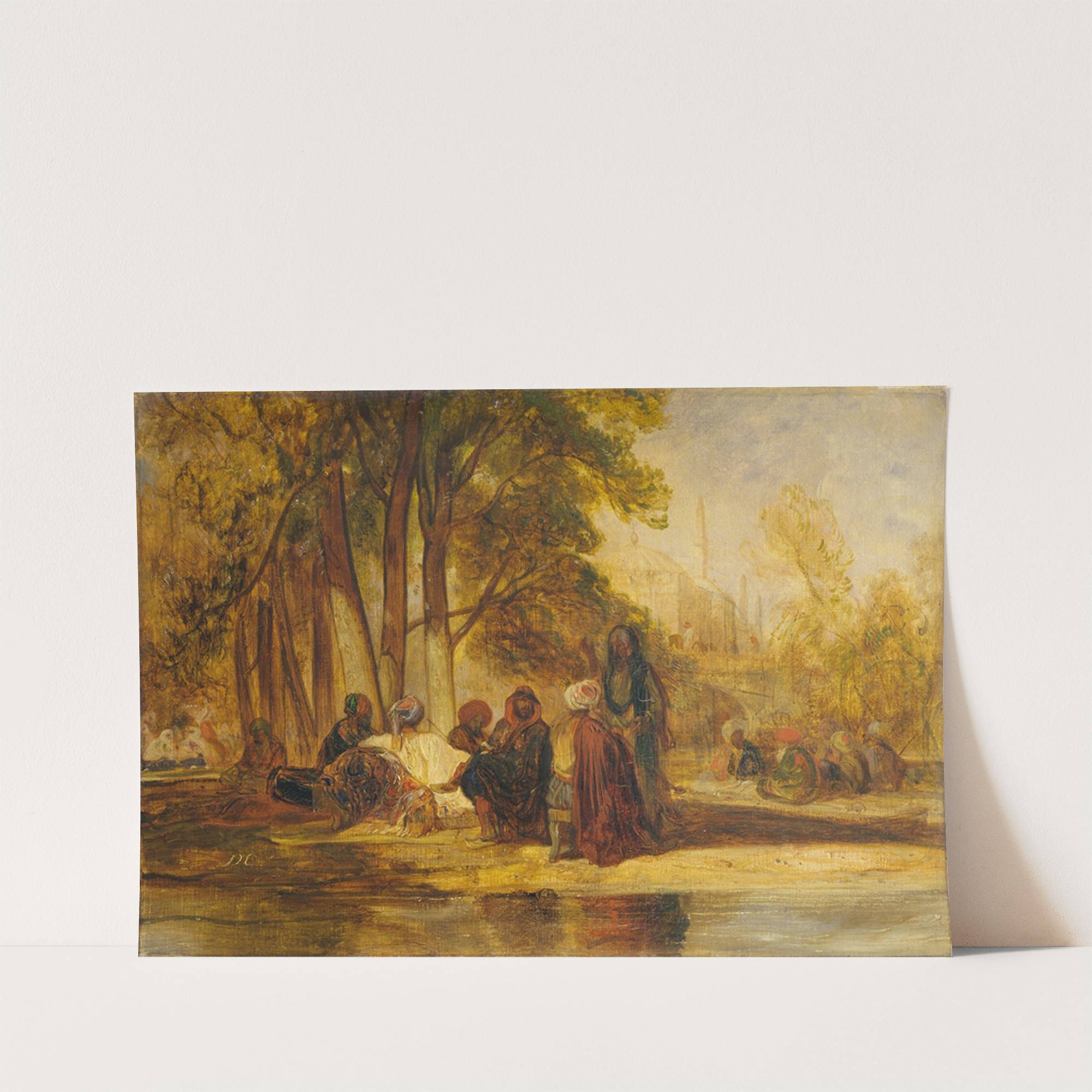 Reposing V Eastern Figures Reposing (c. 1832 - c. 1833) – ArtworkCulture