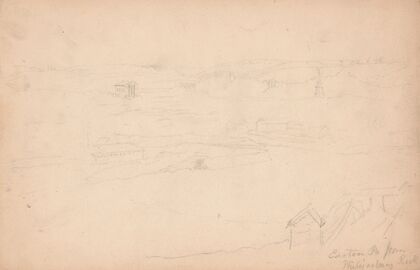 Easton, Pa. from Philipsburg Rock (1850)
