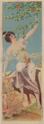 Eau de fleurs d’oranger marque Alpse Isnard (1898)