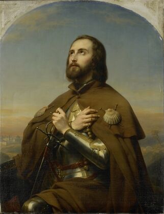 Eberhard (1445-96), Duke of Würtemberg, as a Pilgrim in the Holy Land