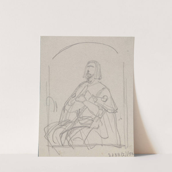 Eberhard, Duke of Würtemberg, as a Pilgrim in the Holy Land by Nicaise De Keyser