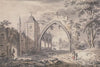 Ecclesiastical Ruins beside the Thames