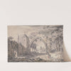 Ecclesiastical Ruins beside the Thames by John Collet