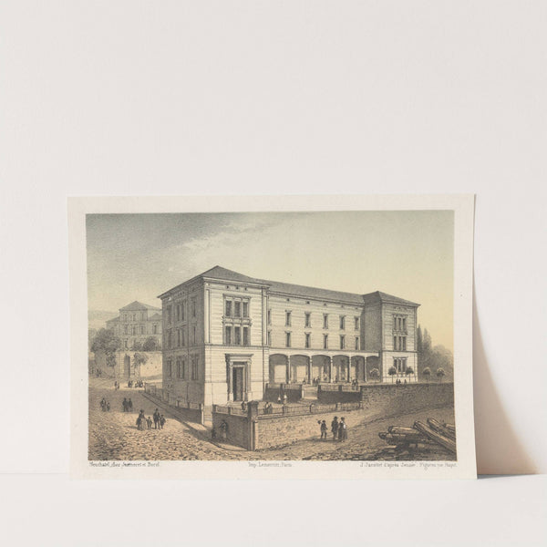 École des Filles à Neuchatel by Jean Jacottet