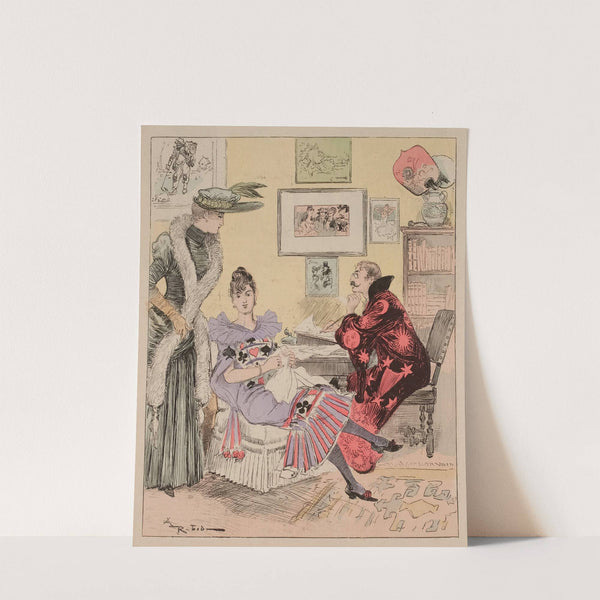 Economie domestique (1889) by Albert Robida