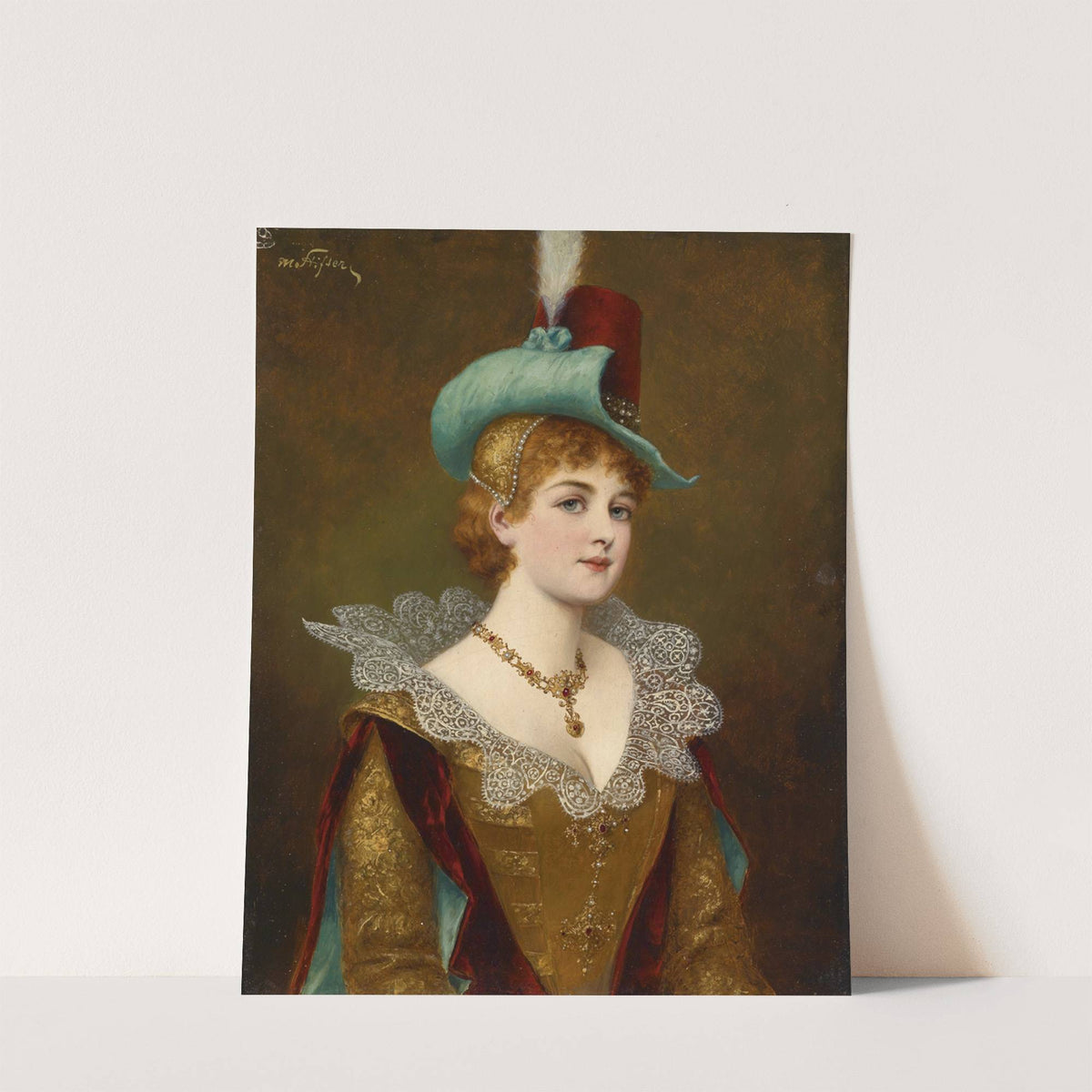 Edeldame by Moritz Stifter