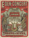 Eden-Concert, 17 boulevard Sébastopol. Tous les soirs, deux amours de chandeliers (1886)