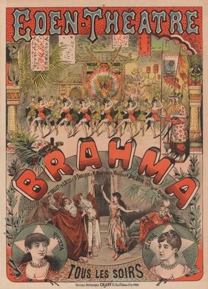 Eden-Théâtre… Brahma (1886)