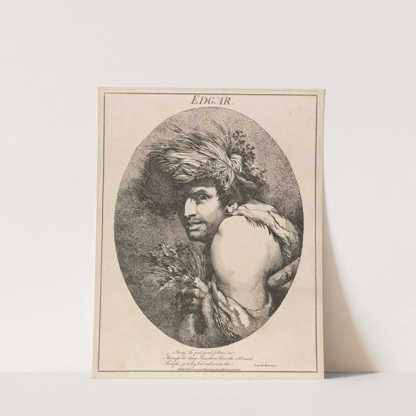 Edgar, from King Lear, Act III, Scene iii by John Hamilton Mortimer