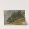 Edge of a wood (1850) by Jakob Becker