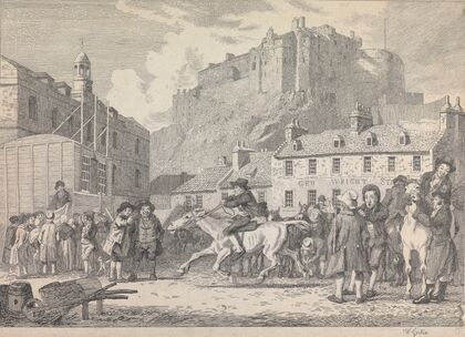 Edinburgh Castle and Horse Fair
