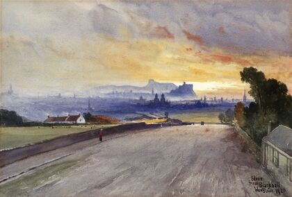 Edinburgh from Blackhall